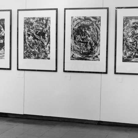 Dokumentacja wystawy „Emilio Vedova. Grafika 1958 – 1990”, fot. archiwum Muzeum Sztuki w Łodzi