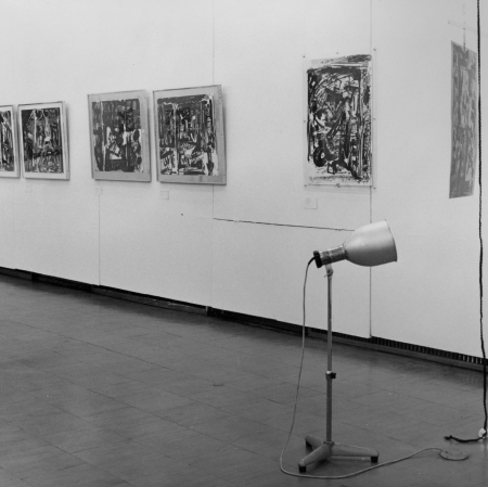 Dokumentacja wystawy „Emilio Vedova. Grafika 1958 – 1990”, fot. archiwum Muzeum Sztuki w Łodzi