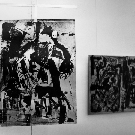 Dokumentacja wystawy „Emilio Vedova. Grafika 1958 – 1990”, fot. archiwum Muzeum Sztuki w Łodzi