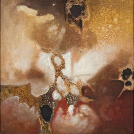 Aubrey Williams, Untitled, 1961, oil on canvas, Muzeum Sztuki in Łódź, donated by Mateusz Grabowski, 1975