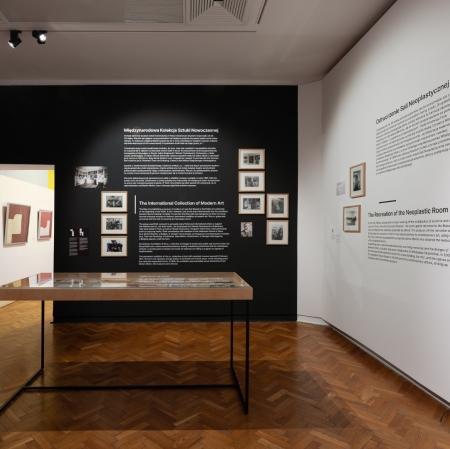 View on the exhibition "The Avant-garde Museum", photography: A. Zagrodzka