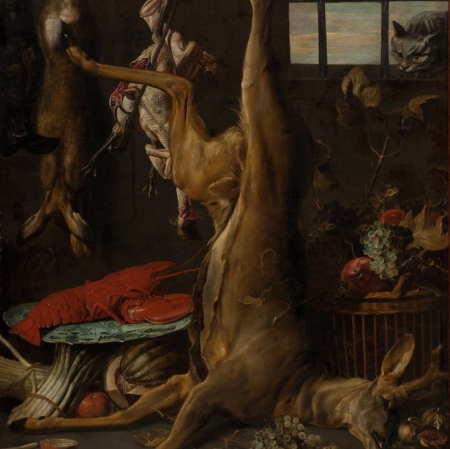 Frans Snyders "Martwa natura z sarną", XVII w, Kolekcja Muzeum Sztuki w Łodzi