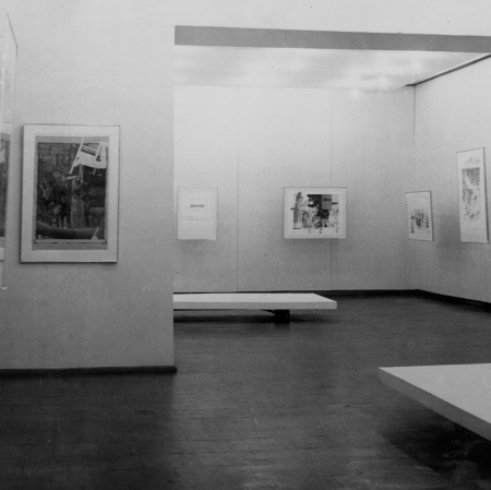 Widok wystawy „Jasper Johns. Litografie”, fot. archiwum Muzeum Sztuki w Łodzi 