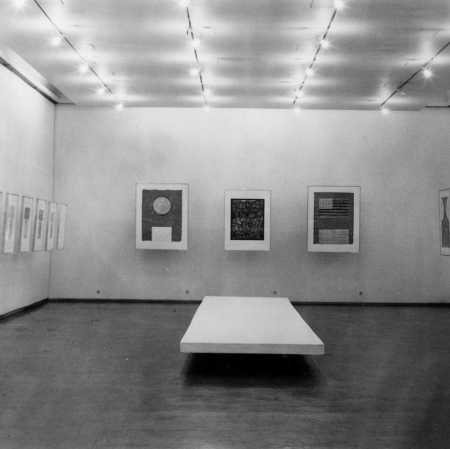 Widok wystawy „Artur Nacht-Samborski. Z pracowni artysty...”, fot. archiwum Muzeum Sztuki w Łodzi