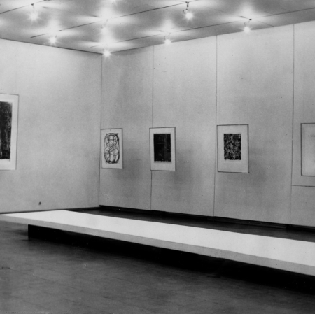 Widok wystawy „Artur Nacht-Samborski. Z pracowni artysty...”, fot. archiwum Muzeum Sztuki w Łodzi