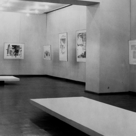 Widok wystawy „Jasper Johns. Litografie”, fot. archiwum Muzeum Sztuki w Łodzi 