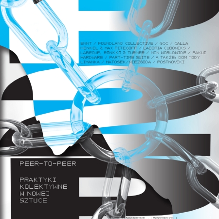 Peer-to-peer. Praktyki kolektywne w nowej sztuce, plakat, projekt Noviki