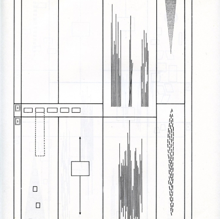 Bogusław Schaeffer, ‘Symphony – Electronic Music’, 1964, 1 page of the score. Courtesy of the AUREA PORTA Foundation (Fundacja Przyjaciół Sztuk AUREA PORTA)