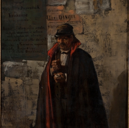 Wacław Koniuszko "The Krakow Messenger", 1881, Collection of Muzeum Sztuki in Łódź