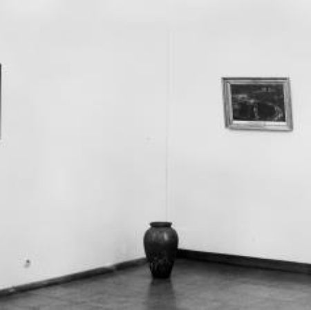 Widok wystawy „Aleksander Gierymski. W altanie”, fot. archiwum Muzeum Sztuki w Łodzi