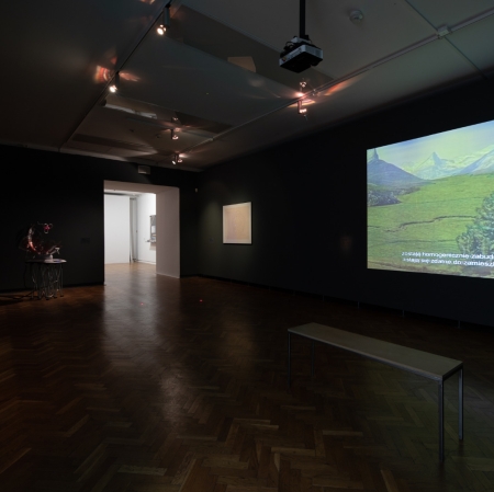 Work of Superstudio, part of the exhibition "The Earth is Flat Again", photography: A. Zagrodzka