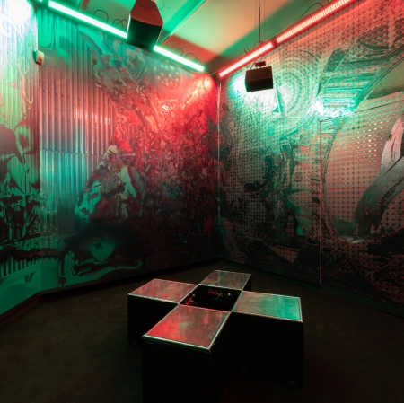 Work of Jessika Khazarik, part of the exhibition "The Earth is Flat Again", photography: A. Zagrodzka