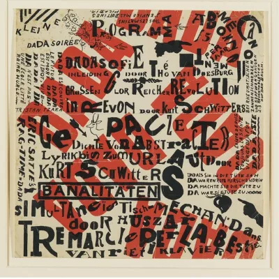 Theo van Doesburg, Kleine Dada Soirée, Mały Wieczór Dada,  Small Dada Soirée, 1922
