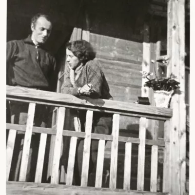 Katarzyna Kobro, Władysław Strzemiński, Wisła, 1933, fot. archiwum Muzeum Sztuki w Łodzi