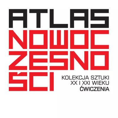 Black and red title in Polish