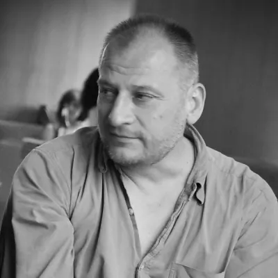 Robert Rumas, fot. Ewa Trzaska-Pietrzak, archiwum Muzeum Sztuki w Łodzi