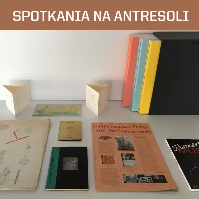 Zbió książek oraz dokumentów związanych z Franciszką i Stefanem Themerson oraz Jasią Reichardt oraz Biały napis Spotkania na antresoli