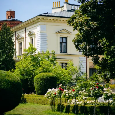 Pałac Muzeum Herbsta, ogród