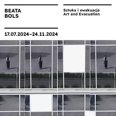 graphic identification of the exhibition. A multiplication of a photo featuring a man.